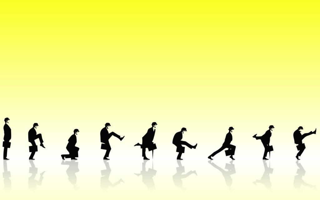 The Ministry of Silly Walks